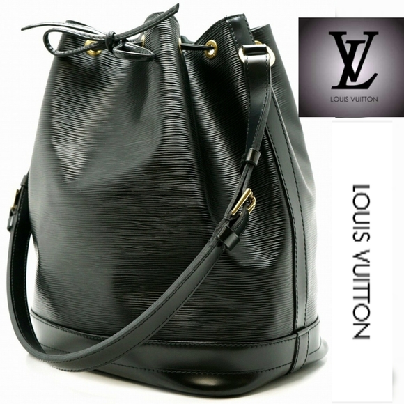 Louis Vuitton Handbags - THE SALE Louis Vuitton 90 Black Epi Noe Noir Purse